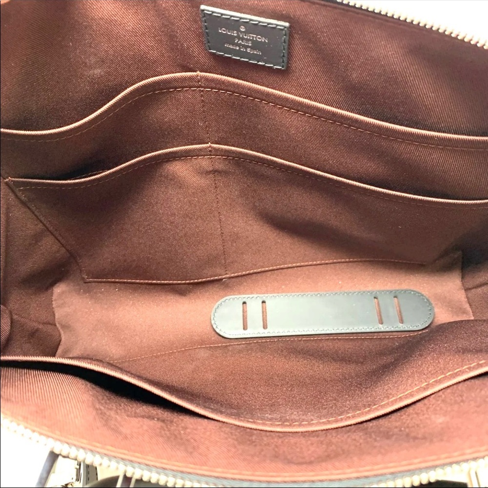 Louis Vuitton | Porte-Documents Jour Brown Monogram Messenger Laptop Bag - Picture 11 of 17